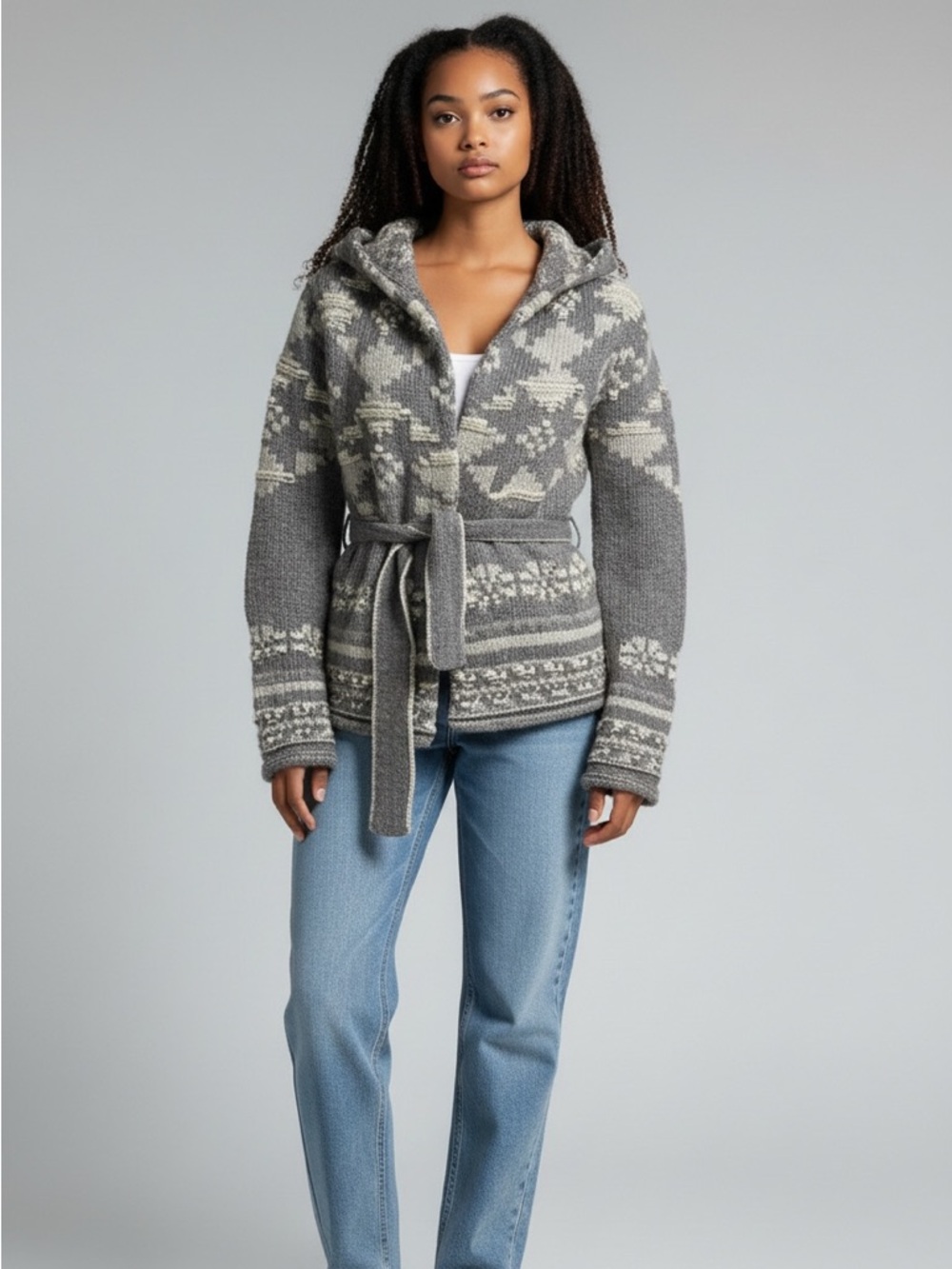Gap small Gray Hooded Women's Jacket